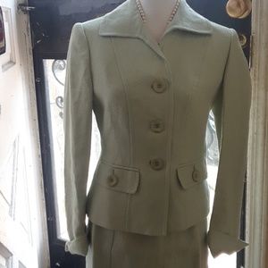 Pastel green suit  size 4
